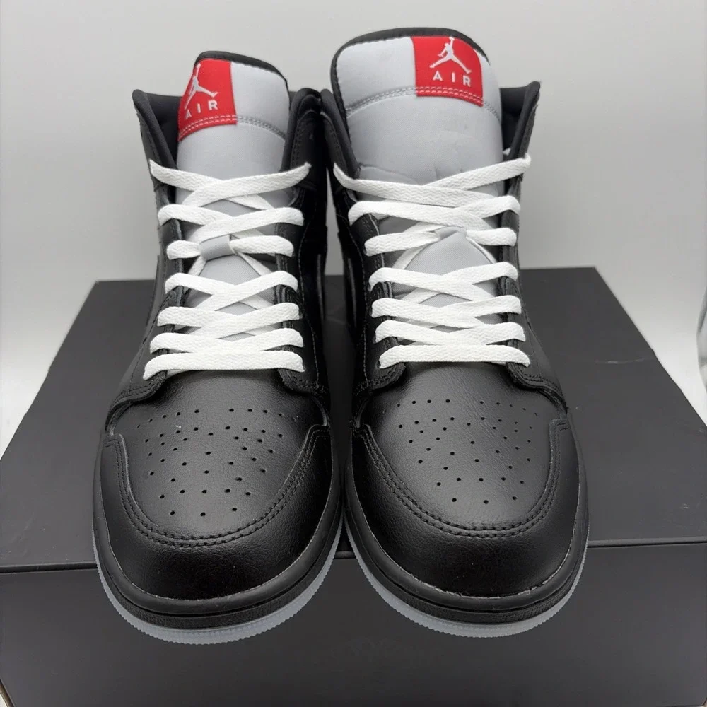 Jordan Air Jordan 1 SE Mid Black Metallic Reimagined HV5177-010 Mens Size 12